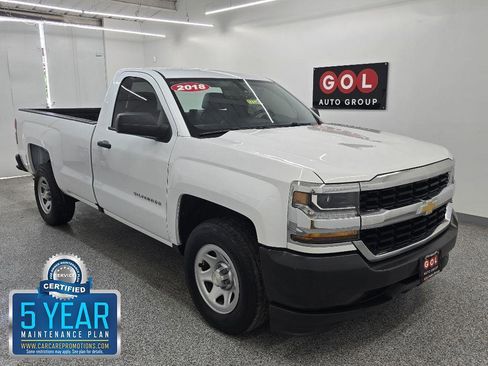 Used 2018 Chevrolet Silverado 1500 W/T w/ Trailering Package RWD image 1