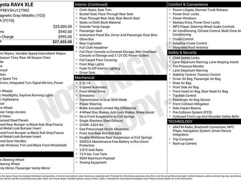 Used 2017 Toyota RAV4 XLE image 8