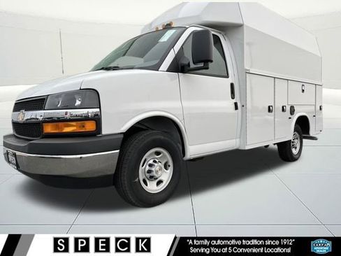 New 2025 Chevrolet Express 3500 w/ Power Convenience Package RWD image 1