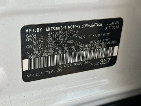 Used 2019 Mitsubishi Outlander Sport ES AWD/4WD image 27