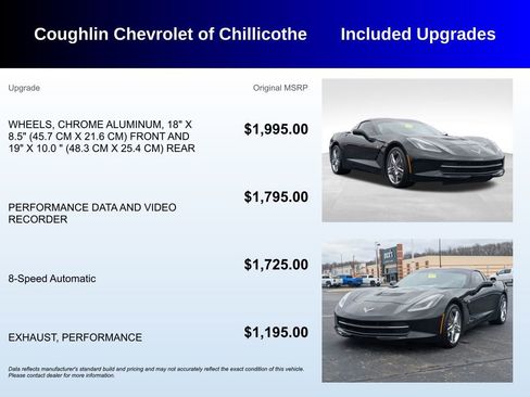 Used 2016 Chevrolet Corvette Stingray Coupe w/ Battery Protection Package image 3
