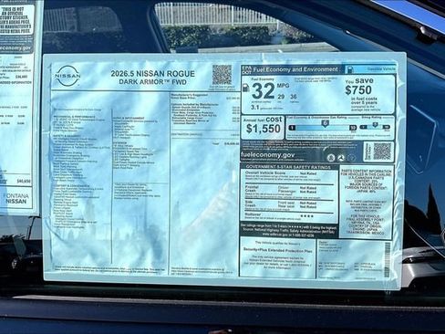 New 2026 Nissan Rogue Dark Armor FWD image 14