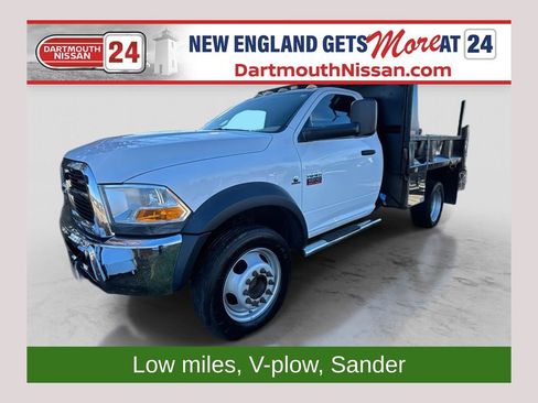 Used 2011 RAM 5500 4x4 Regular Cab w/ HD Snow Plow Prep Group image 1