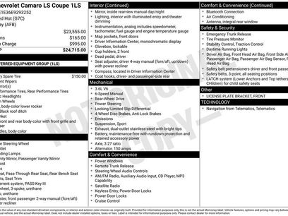 Used 2014 Chevrolet Camaro LS