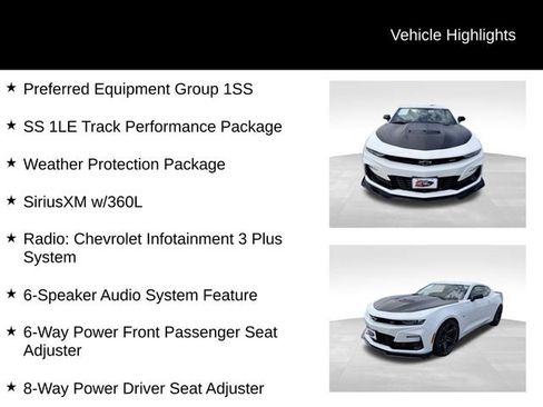 Used 2022 Chevrolet Camaro SS RWD image 12