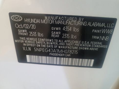 Used 2021 Hyundai Sonata SE w/ Winter Weather Package FWD image 33