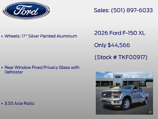 New 2026 Ford F150 XL w/ Equipment Group 103A High RWD image 18