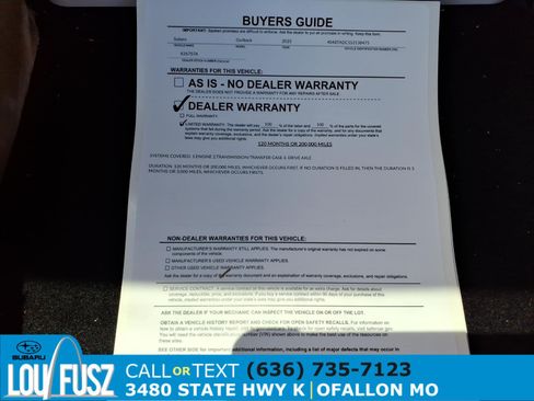 Used 2025 Subaru Outback Premium w/ Popular Package #1A AWD/4WD image 35