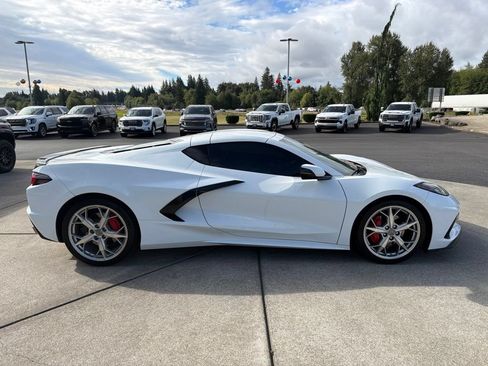 Used 2023 Chevrolet Corvette Stingray Coupe w/ Chrome Exterior Badge Package RWD image 7
