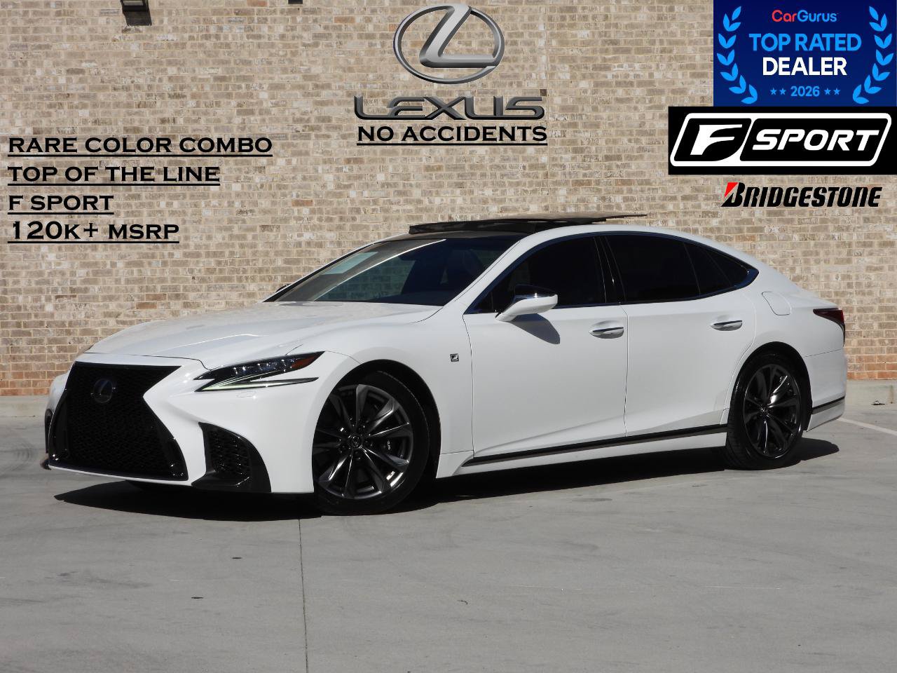 Used 2020 Lexus LS 500 F Sport w/ Cold Weather Package (CK) RWD image 1
