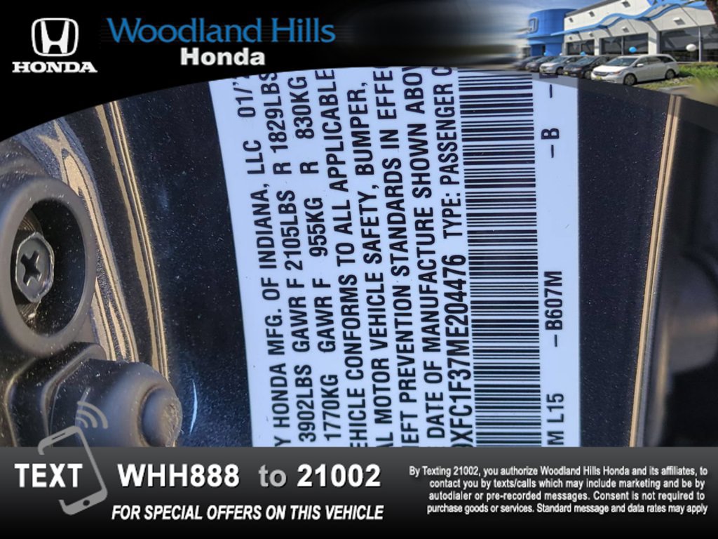 Used 2021 Honda Civic EX image 27
