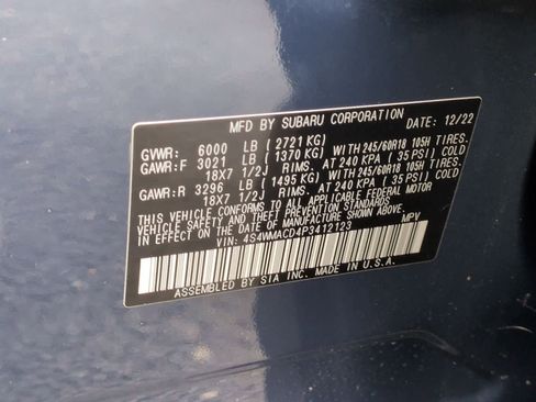 Certified 2023 Subaru Ascent Premium w/ Convenience Package image 36