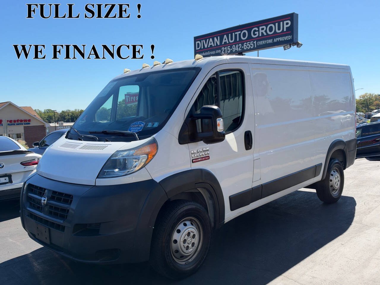Used 2016 RAM ProMaster 1500 FWD image 1