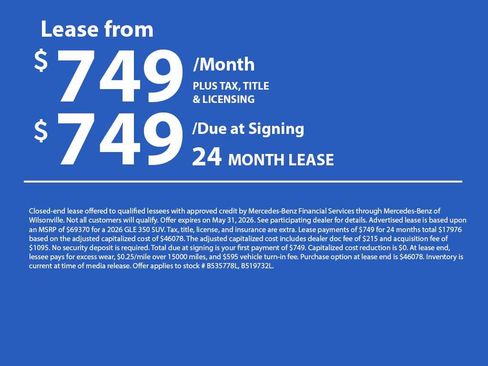 Used 2026 Mercedes-Benz GLE 350 4MATIC image 3