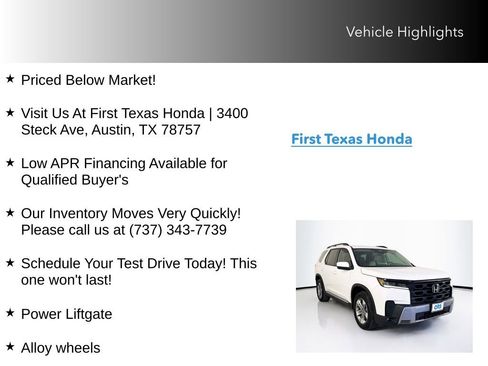 Used 2026 Honda Pilot EX-L image 10
