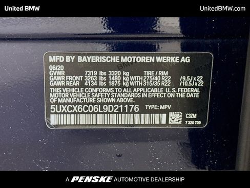 Used 2020 BMW X7 M50i w/ Dynamic Handling Package image 16