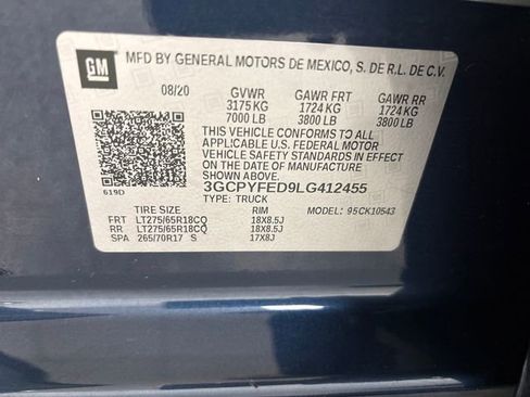 Used 2020 Chevrolet Silverado 1500 LT Trail Boss image 15