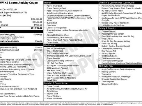 Used 2022 BMW X2 M35i w/ Premium Package image 21