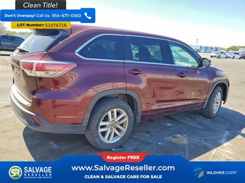 Used 2016 Toyota Highlander LE FWD image 4