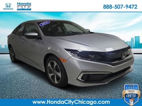 Used 2021 Honda Civic LX image 1