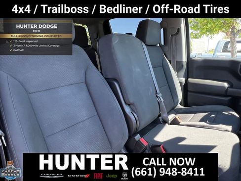 Used 2021 Chevrolet Silverado 1500 Custom Trail Boss AWD/4WD image 18