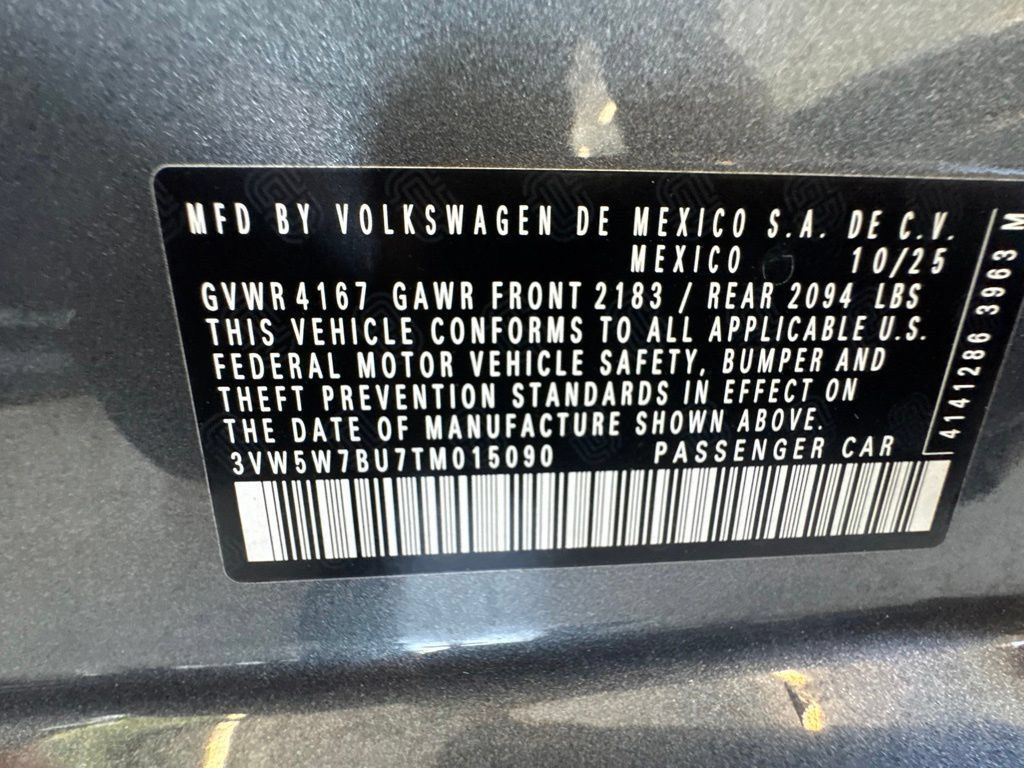 Certified 2026 Volkswagen Jetta S FWD image 19
