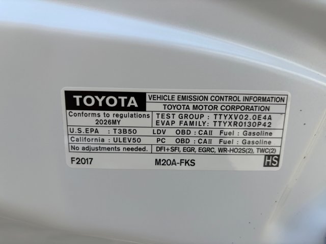 New 2027 Toyota Corolla LE FWD image 10