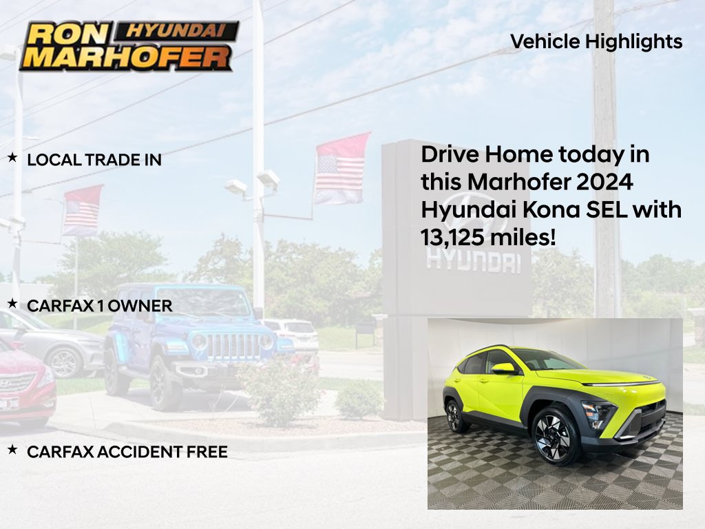 Used 2024 Hyundai Kona SEL FWD image 15