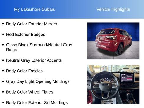 Used 2022 Jeep Compass Limited AWD/4WD image 13