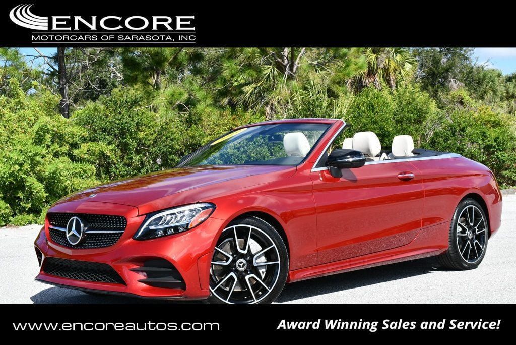 Used 2019 Mercedes-Benz C 300 Cabriolet w/ Parking Assistance Package image 1