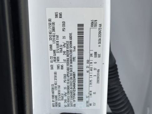 Used 2022 Ford F150 Lariat w/ Equipment Group 501A Mid AWD/4WD image 33
