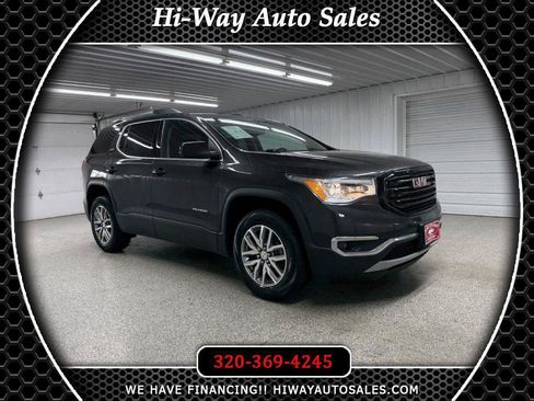 Used 2019 GMC Acadia SLE w/ LPO, Black Accent Package AWD/4WD image 1
