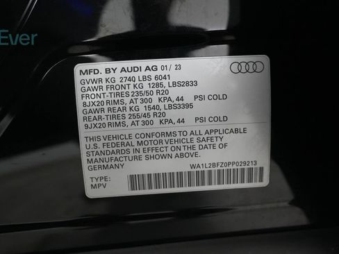 Used 2023 Audi Q4 e-tron Premium Plus w/ Premium Plus AWD/4WD image 28