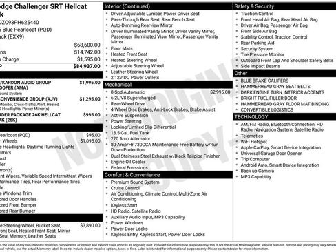 New 2023 Dodge Challenger SRT Hellcat image 10