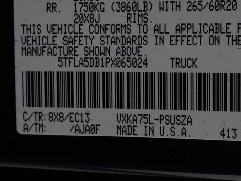 Used 2023 Toyota Tundra SR5 w/ TRD Sport Premium Package AWD/4WD image 34