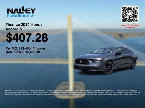 Used 2025 Honda Accord SE image 3