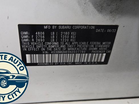 Used 2022 Subaru Legacy Limited XT w/ Popular Package #2 image 20