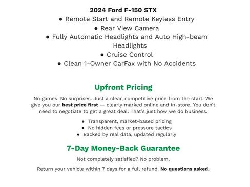 Used 2024 Ford F150 STX AWD/4WD image 2