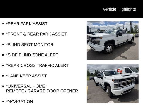 Used 2022 Chevrolet Silverado 3500 High Country AWD/4WD image 14