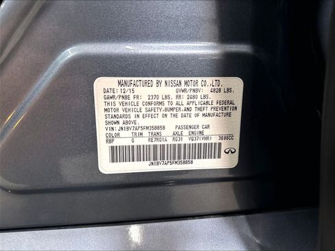 Used 2015 INFINITI Q50 Premium w/ Navigation Package RWD image 35