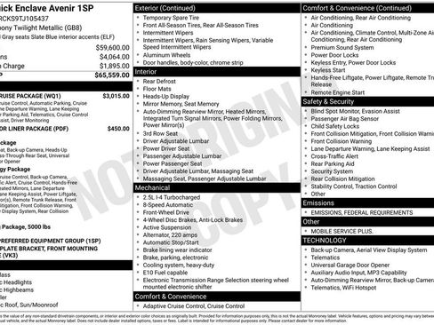 New 2026 Buick Enclave Avenir w/ Super Cruise Package image 10