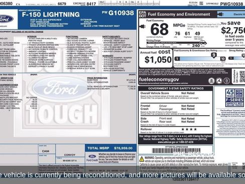 Used 2023 Ford F150 Lightning Lariat image 10