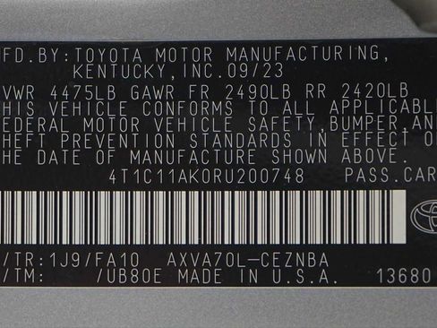 Used 2024 Toyota Camry LE image 30