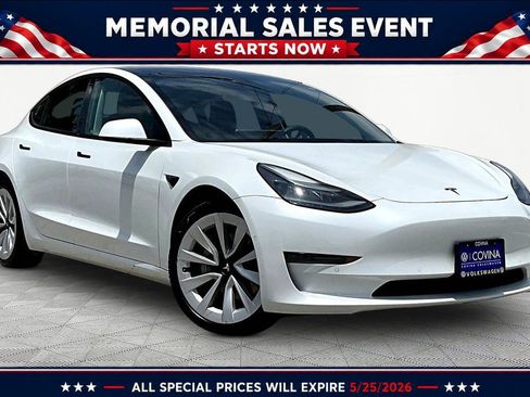 Used 2022 Tesla Model 3 Long Range AWD/4WD image 1