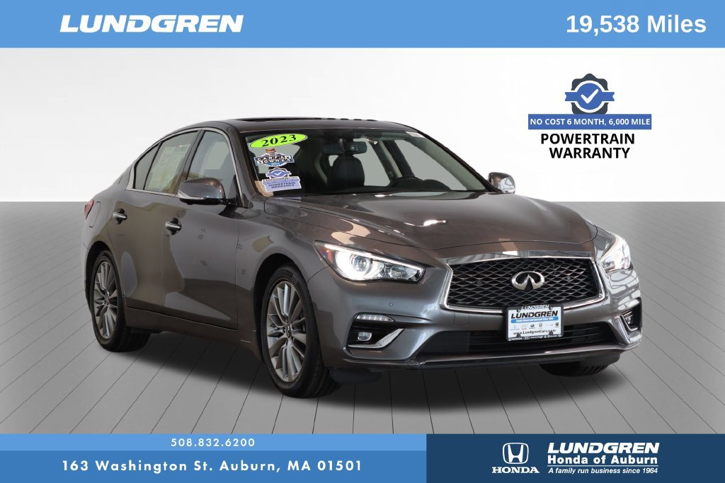 Used 2023 INFINITI Q50 Luxe w/ Cargo Package AWD/4WD image 1