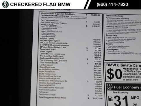 Used 2025 BMW 530i w/ Premium Package image 40