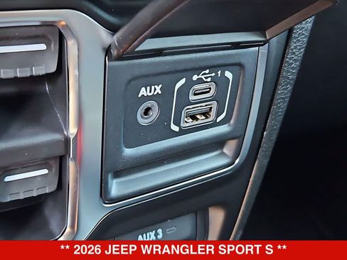 New 2026 Jeep Wrangler Unlimited Sport AWD/4WD image 31