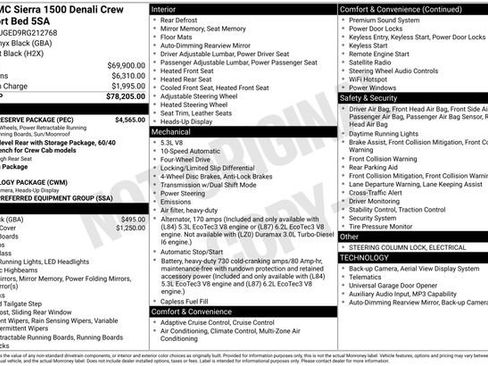 Used 2024 GMC Sierra 1500 Denali w/ Denali Reserve Package AWD/4WD image 7