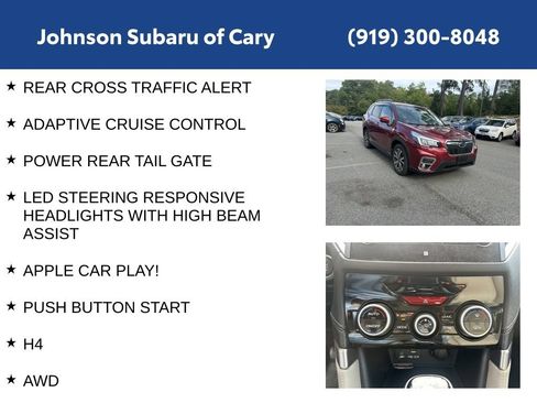 Used 2019 Subaru Forester Limited w/ Popular Package #3 AWD/4WD image 12