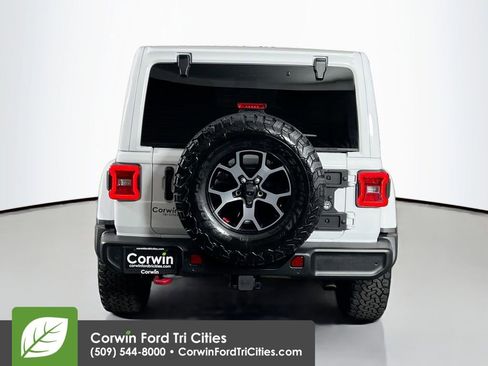 Used 2021 Jeep Wrangler Unlimited Rubicon w/ Uconnect 4C Nav & Sound Group image 12